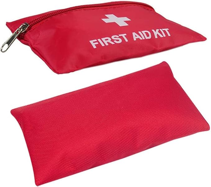 AOUTACC 12 Pack First Aid Kit Empty Bag, Travel Empty First Aid Kit Pouch