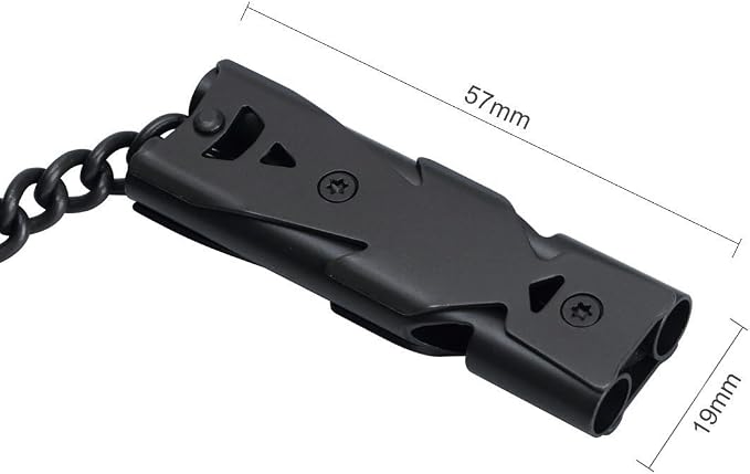 Whistle Emergency Whistles Keychain Rape Whistle Stainless Steel High Decibel