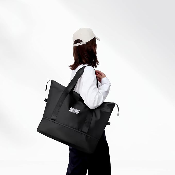 NPBAG Women Travel Duffel, Gym Workout Overnight Bag, Mommy Hospital Bag