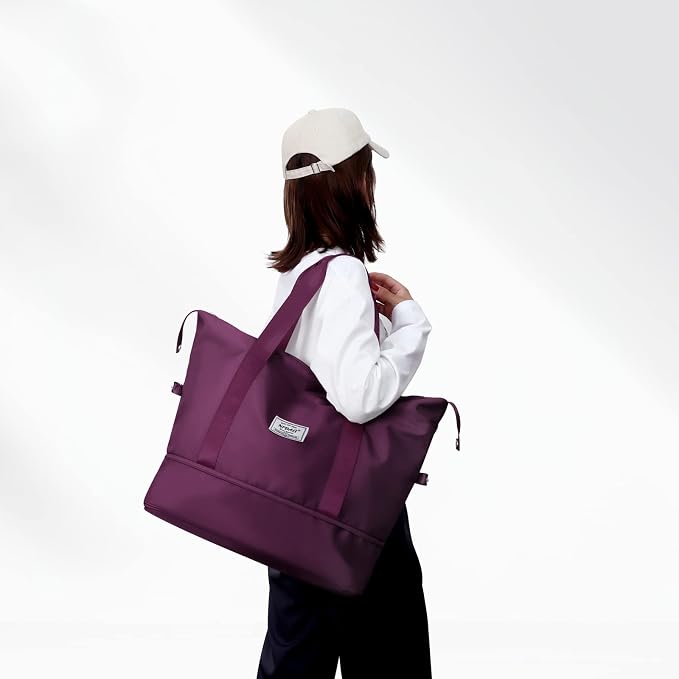 NPBAG Women Travel Duffel, Gym Workout Overnight Bag, Mommy Hospital Bag