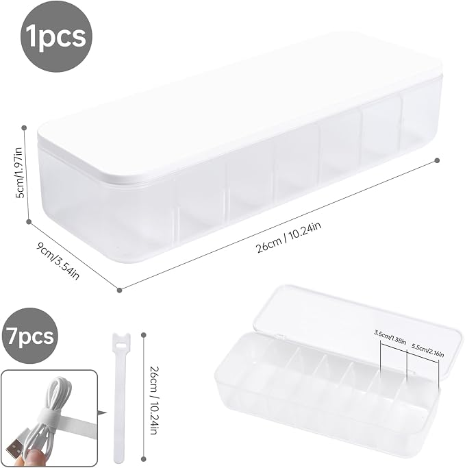 Cable Organizer Storage Box
