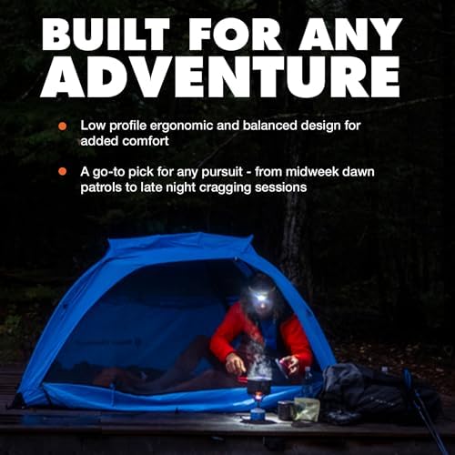 BLACK DIAMOND Spot 400 Headlamp, AAA Powered, Dimmable, Waterproof, BD Azul