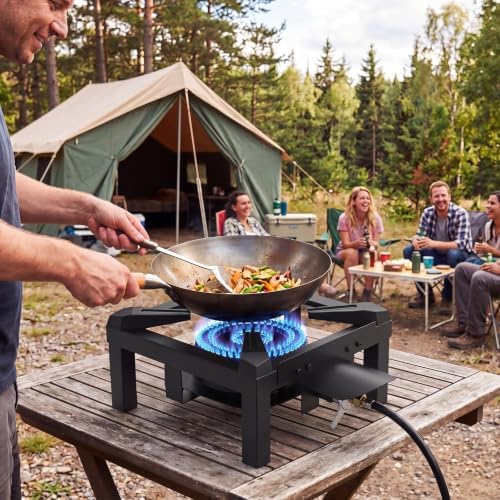 BESTFIRE Propane Burner 100K BTU for Outdoor Cooking