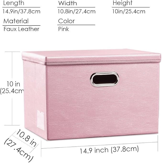 PRANDOM Collapsible Storage Bins