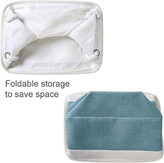 TheWarmHome Fabric Storage Bins Baskets