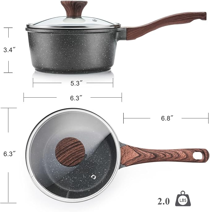 SENSARTE Nonstick Saucepan
