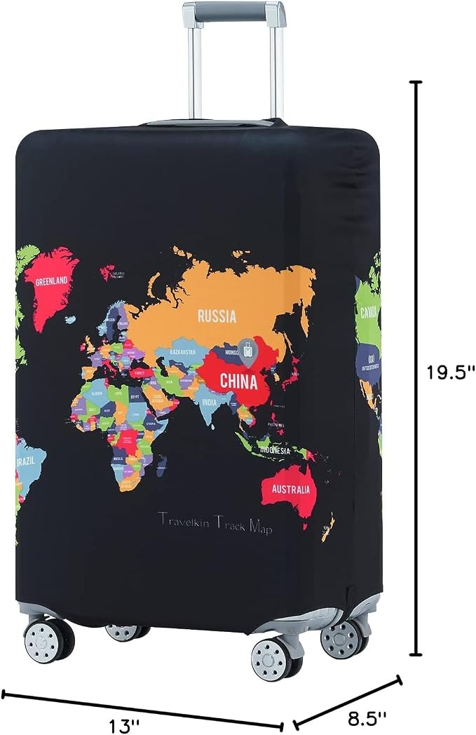 Travelkin Luggage Covers For Suitcase Tsa Approved, Suitcase Cover Protector