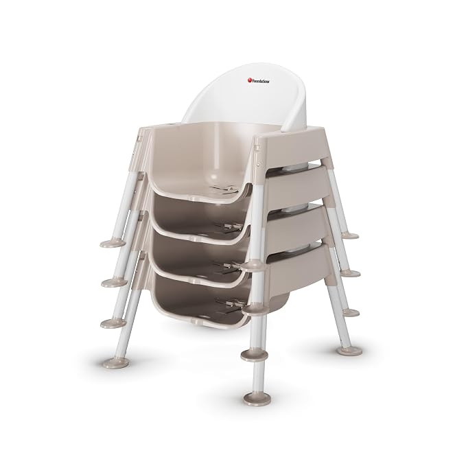 Foundations Secure Sitter 5" Feeding Chair, Stable “No Tip” Feet, 3-Point