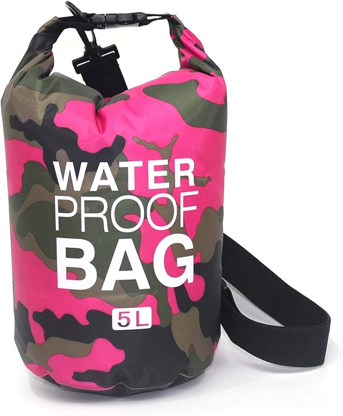 Waterproof Dry Bag 2L/5L/10L/15L/20L/30L, Roll Top Sack Keeps Gear Dry