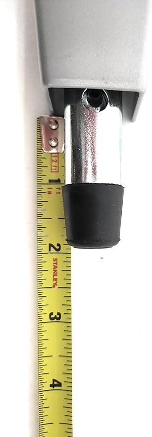 Pacific Doorware Heavy Duty Spring Loaded Step Down Push On Door Holder/Stopper