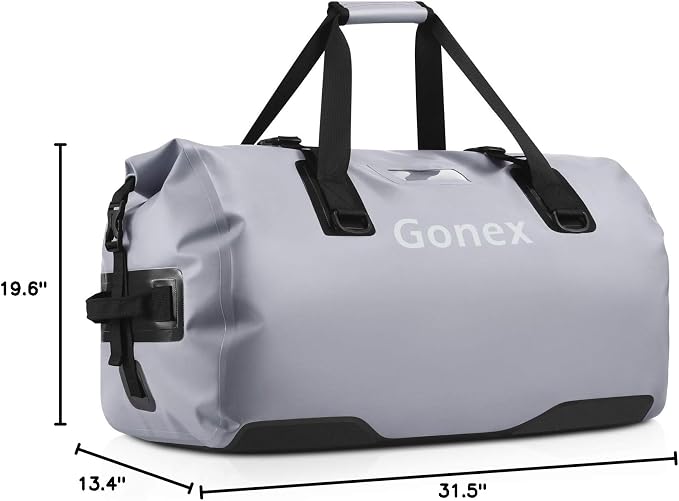 Gonex 40L 60L 80L Extra Large Waterproof Duffle Travel Dry Duffel Bag Heavy