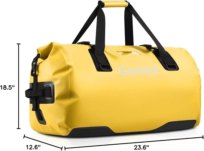 Gonex 40L 60L 80L Extra Large Waterproof Duffle Travel Dry Duffel Bag Heavy