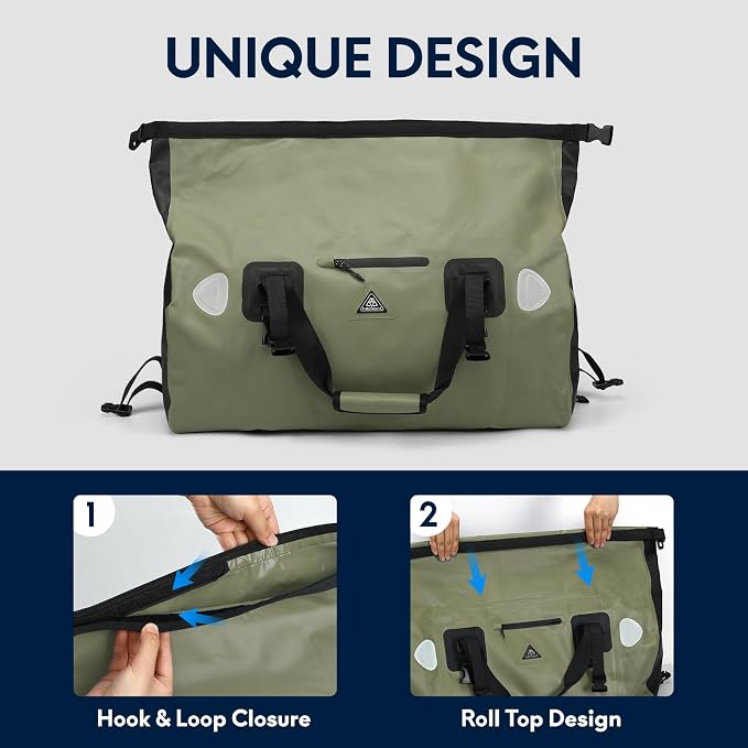 Haimont Waterproof Duffel Bag Roll-top Dry Duffel Bag