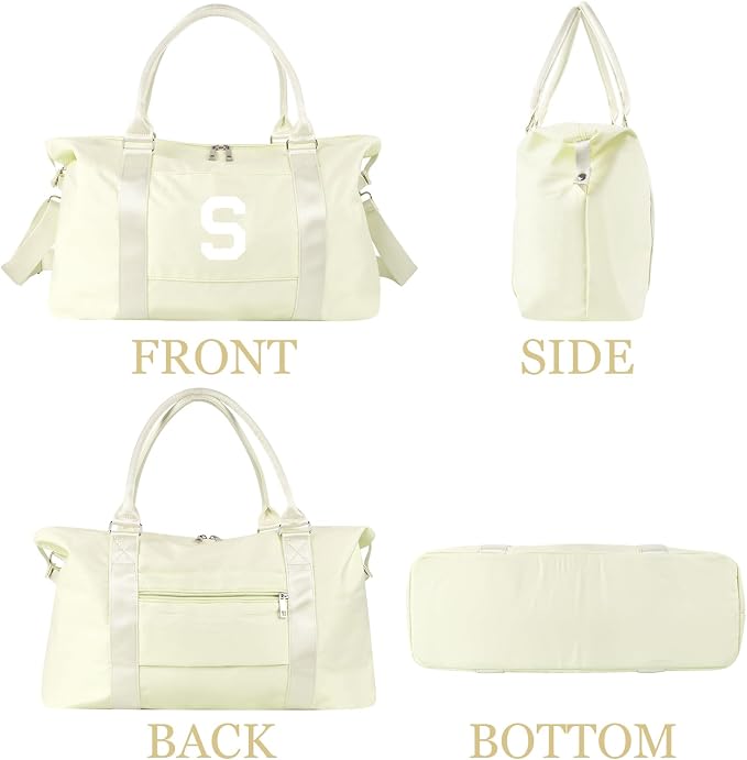 Initial Travel Duffel Bag Sports Gym Bag