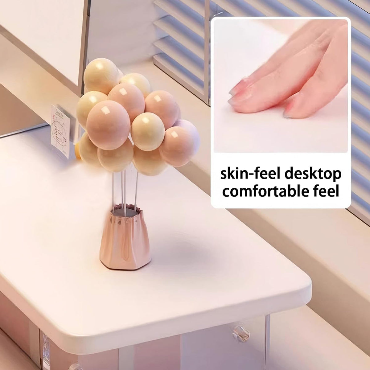 Monitor Stand Riser 2.16/3.34 Inch 2 Height Adjustments Acrylic Stand with Installation Tool, Desk Organizer Accessories Office Desk Storage Rack Screen/PC/Printer/Laptop Riser 7.8 x 15.7 Inch (White)