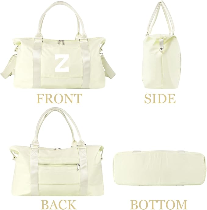 Initial Travel Duffel Bag Sports Gym Bag