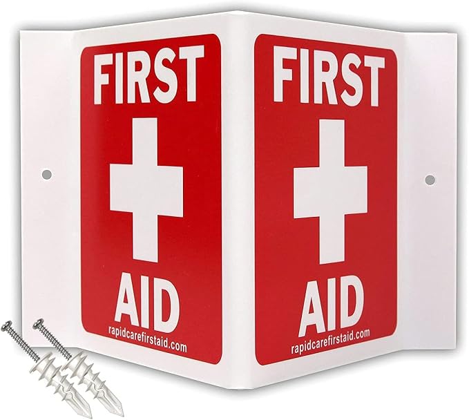 Rapid Care First Aid 863-09-1F 3 Shelf ANSI/OSHA Compliant All Purpose First