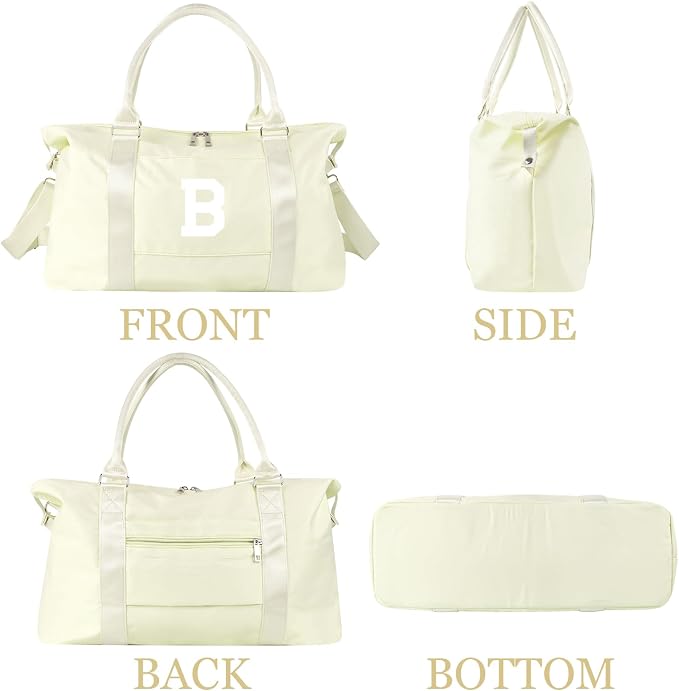 Initial Travel Duffel Bag Sports Gym Bag