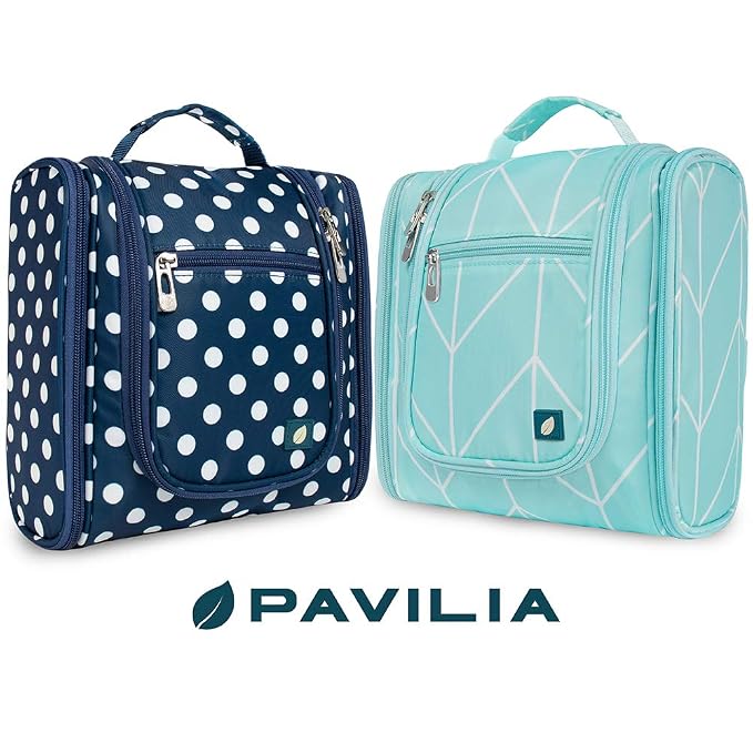 PAVILIA Toiletry Bag Travel Bag