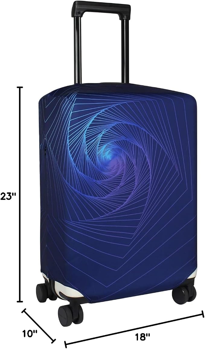 Explore Land Travel Luggage Cover Suitcase Protector Fits 18-22 Inch Case