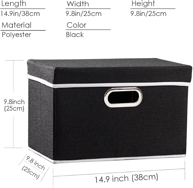 PRANDOM Foldable Storage Box