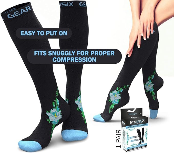 Physix Gear Compression Socks 20-30 mmHg