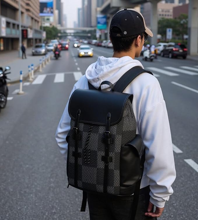 KingTo Laptop Backpack for Men Luxury Anti-Theft Travel Backpack Casual