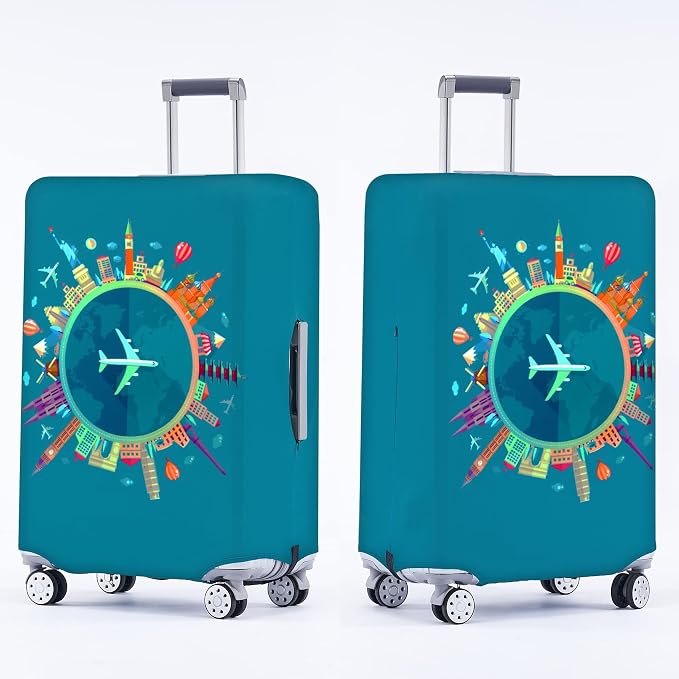 Travelkin Luggage Covers For Suitcase Tsa Approved, Suitcase Cover Protector
