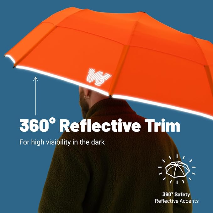 Weatherman Arnold Palmer Compact Collapsible Umbrella