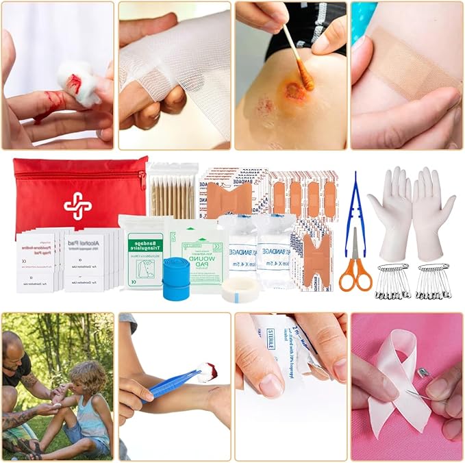 Survival Kit, Emergency Kit for Earthquake, Outdoor Adventure, Gifts for Men