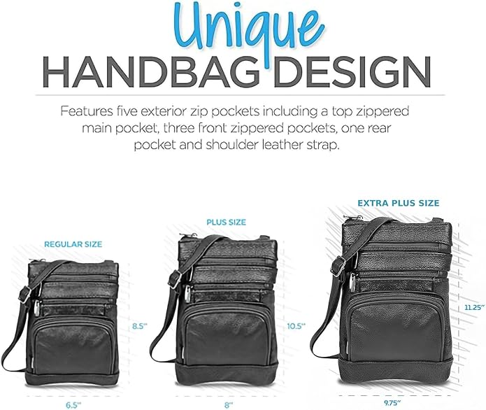 Krediz leather Crossbody Purses