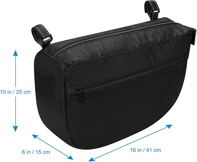 Accmor Insulated Side Sling Stroller Saddle Bag Organizer, Universal Stroller