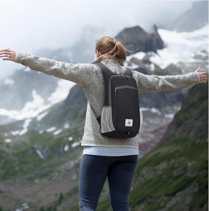 Esup 15L Lightweight Hiking Backpack Foldable Small Travel Backpack Packable