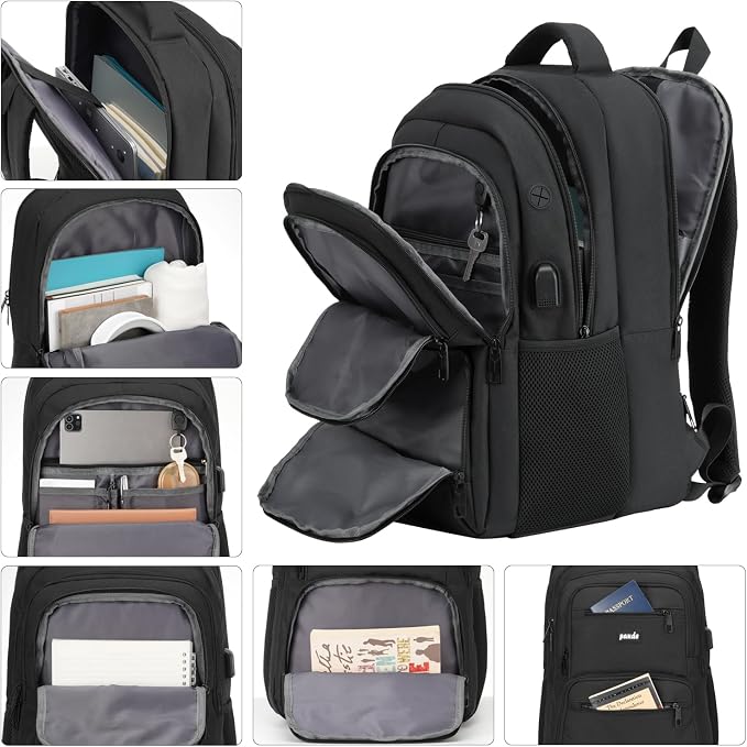 Paude Laptop Backpack, School Backpack Large Bookbag