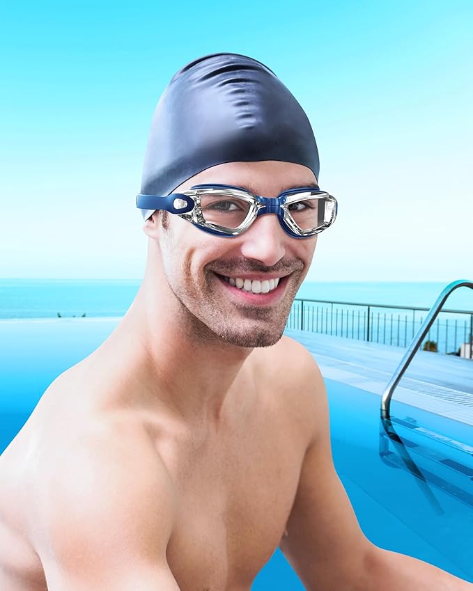 Aegend Swim Goggles, Swimming Goggles No Leaking Full Protection Adult Men Women Youth