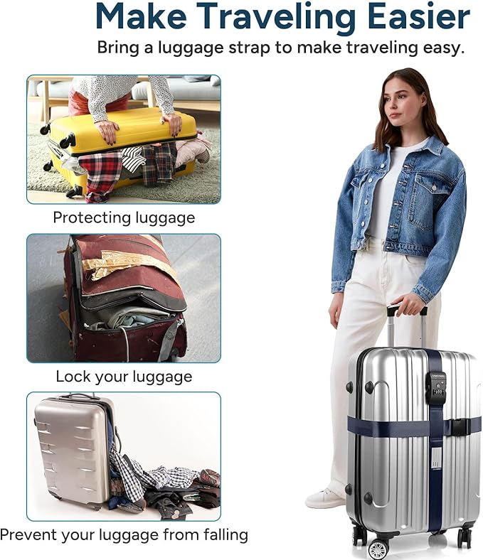 Travel Inspira Luggage Straps