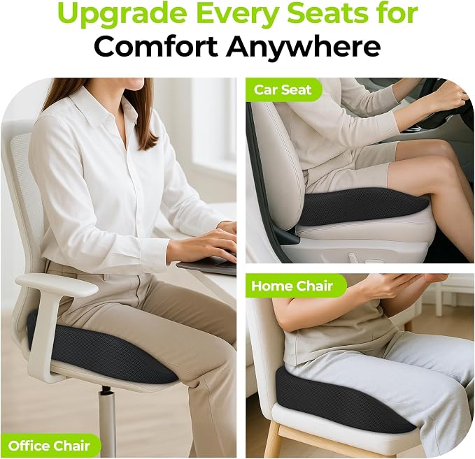 AUVON Ergonomic Donut Pillow Seat Cushion