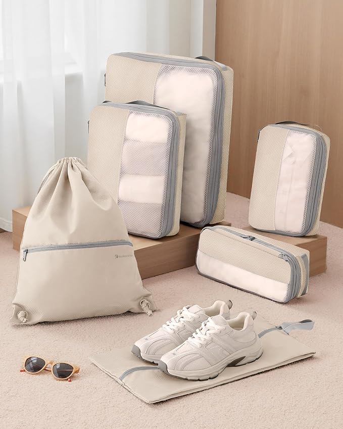 6 Set Compression Packing Cubes