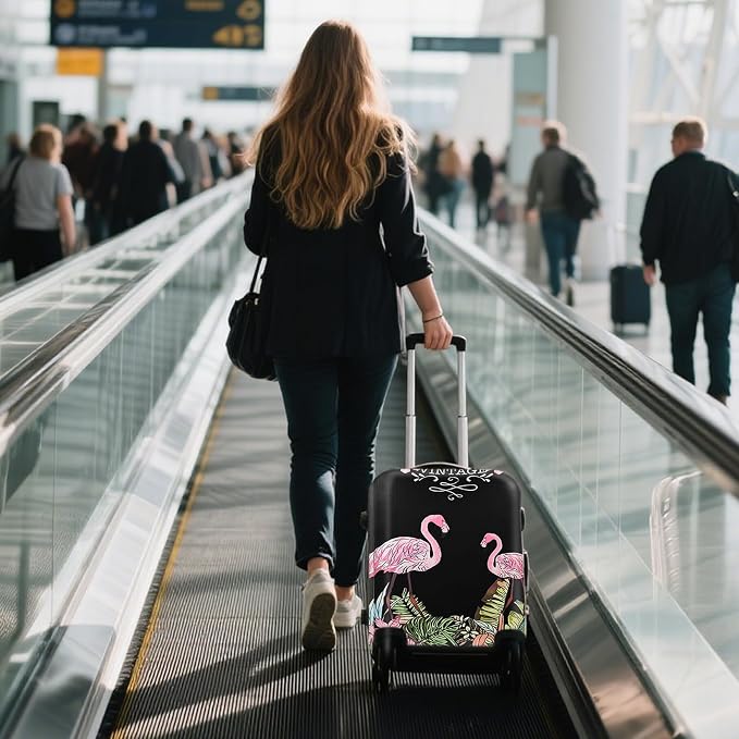 WUJIAONIAO Travel Luggage Cover Baggage Suitcase Cover Protector Skins 18-32
