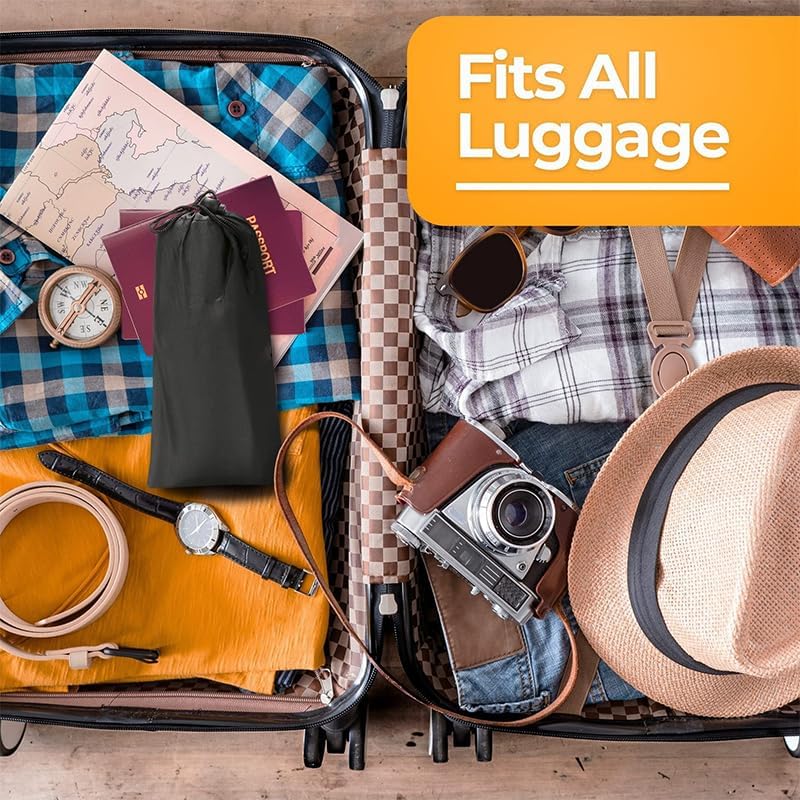 Foot Hammock for Plane Travel Accessories,Comfortable and Portable Airplane Foot Hammock,with Eye Mask and Earplugs,- Airplane Travel Essentials to Relax Your Feet