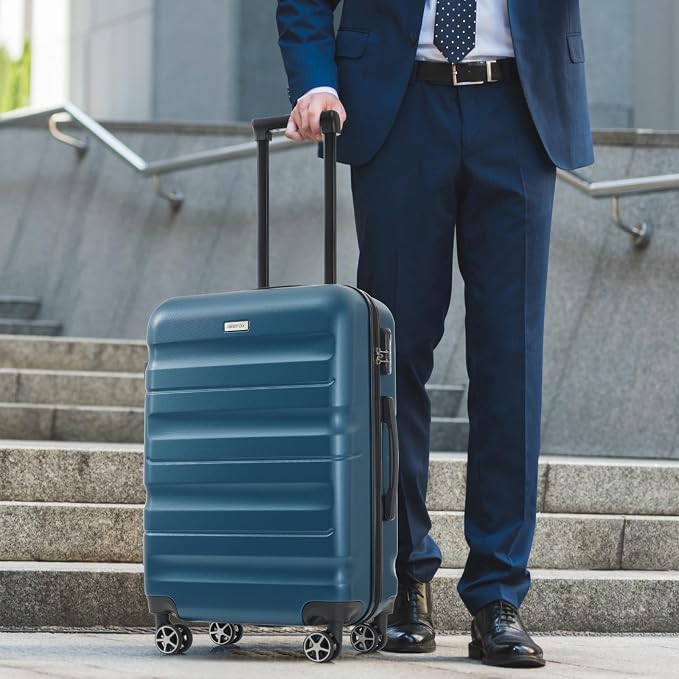 Merax Luggage Sets 6 Piece Hardshell ABS Suitcases