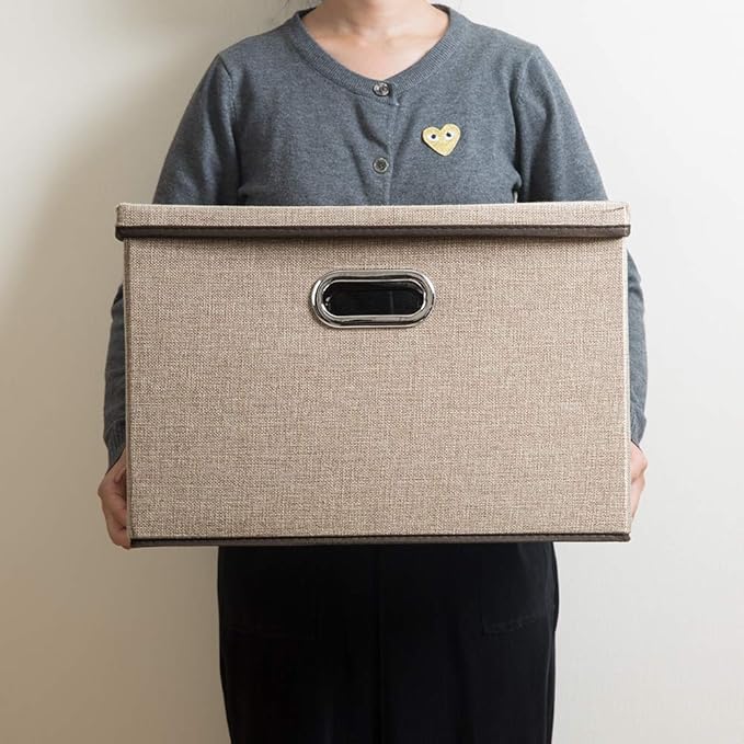 PRANDOM Large Collapsible Storage Bins