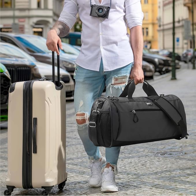 TOPDesign Gym Bag for Women & Men, Unisex Duffel Bag