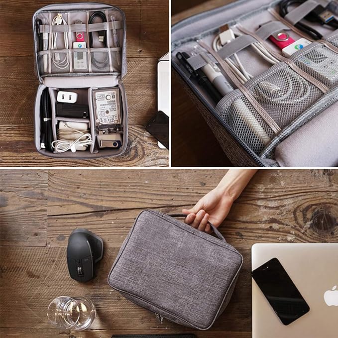 Electronics Organizer, OrgaWise Electronic Accessories Bag Travel Cable