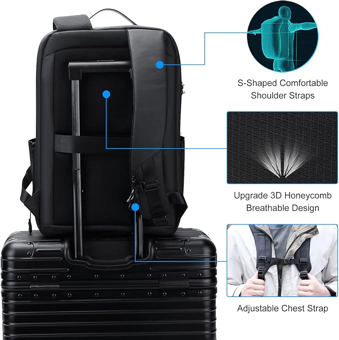 FENRUIEN 17 Inch Laptop Backpack