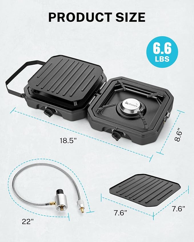 Gonex 2 Burner Propane Camping Stove