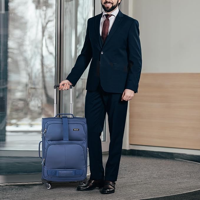 Hanke Luggage Sets 2 Piece Softside Expandable Luggage