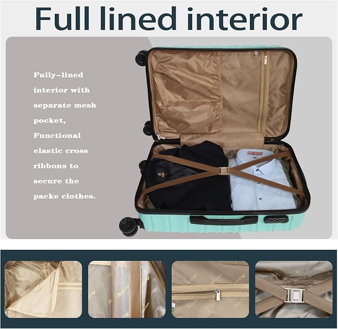 Luggage Sets 3 Piece-Suitcase Set- Luggage