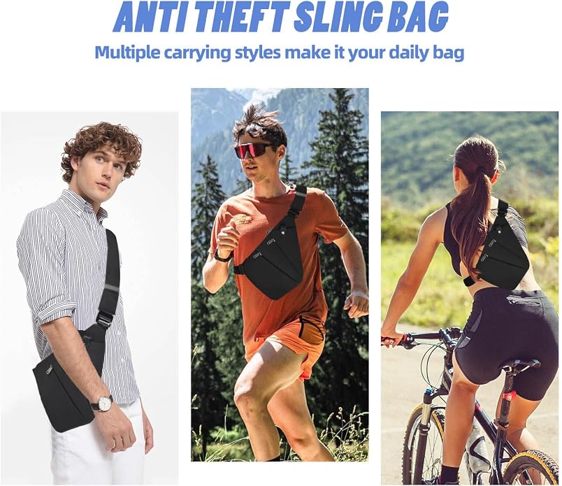 Anti Theft Crossbody Bag, Anti Theft Travel Bag
