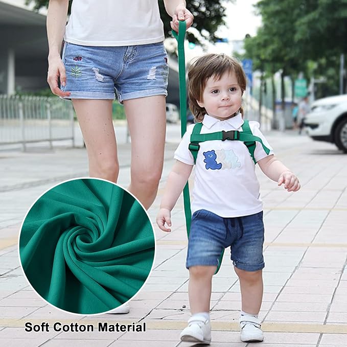 Toddler Harness Leash with Anti Lost Wrist Link, Accmor Cute Dinosaur Kids